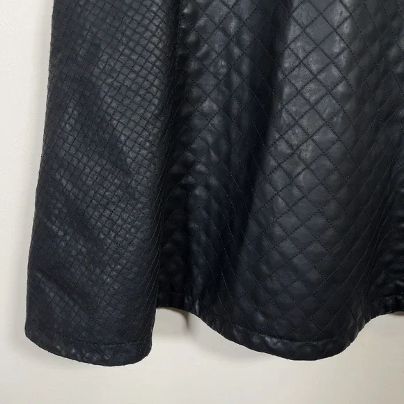 TOPSHOP | FAUX LEATHER SLEEVELESS DRESS - Picture 8 of 13